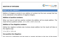 Teach Learn Web Class 6 Math Class Notes Demo